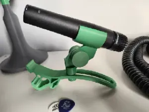 Stand, mount and clamps for microphones