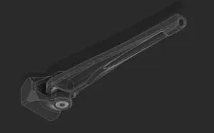 Voron PTFE bowden tube guide