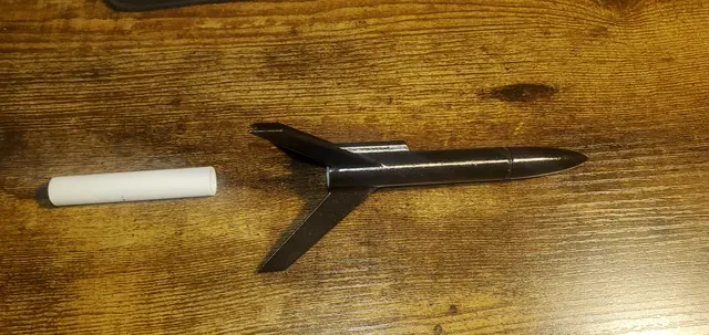 Sugar Rocket or Black Powder Model Rocket Kit + Instructions/Guide + Rammer (Flies 1000ft or 305m) — Фото 4 из 7