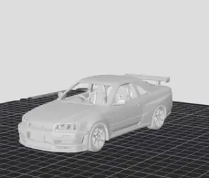 Nissan skyline R34 GTR