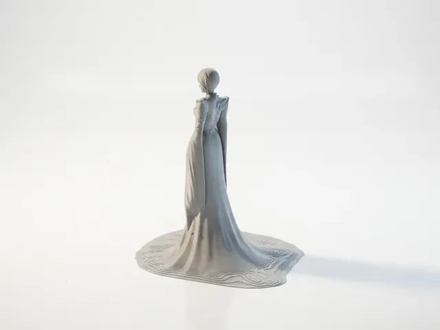 Sorceress Figurine Fantasy Mythology 3D Printable — Image 5 of 5