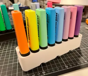 Gridfinity Stabilo Boss Textmarker for 1, 2, 4, 6, 8 or 10 marker