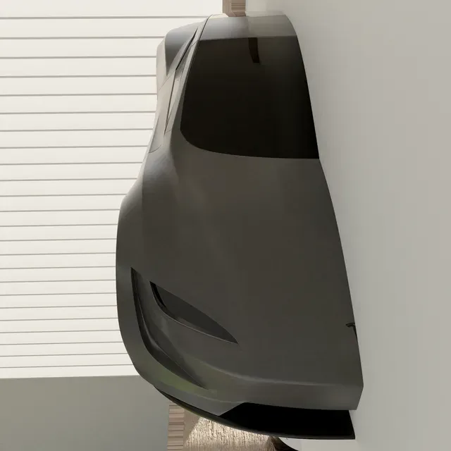 Tesla Roadster 2020 Wall-mounted — Фото 2 из 10