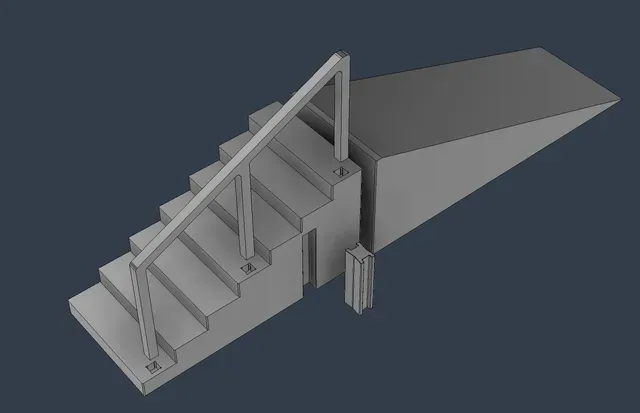Fingerboard Skatepark Modular - Ramps, Rail and Stairs — Фото 6 из 7