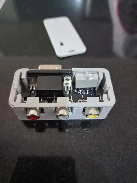 Case for the Ultimate VGA to YPbPr adapter by Ultimatemister for the Mister FPGA — Фото 5 из 6