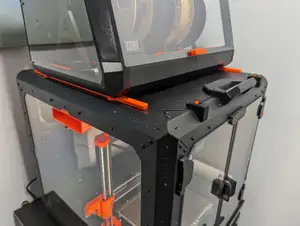 Fixation for (un)original Prusa drybox on the Prusa enclosure