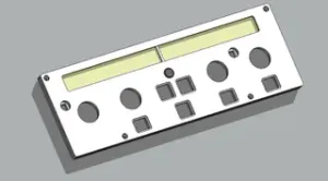 Airbus A320 FCU Panel