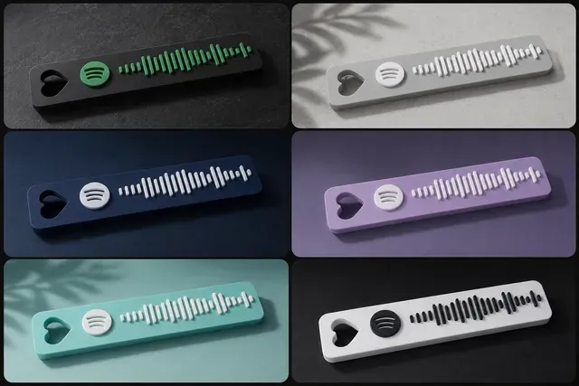 Cute Customizable Spotify Keychain (Auto) — Фото 2 из 3