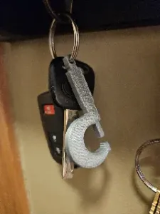 Micrometer Keychain