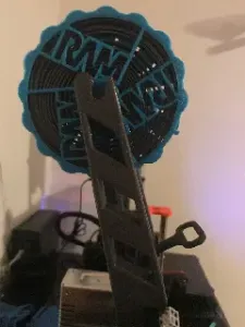 Prusa i3 Mk3 top stands for Universal Auto-Rewind Spool Holder by VincentGroenhuis