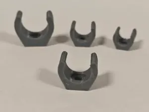 Micro Pipe & Tube Clips | 8-15mm (M3)