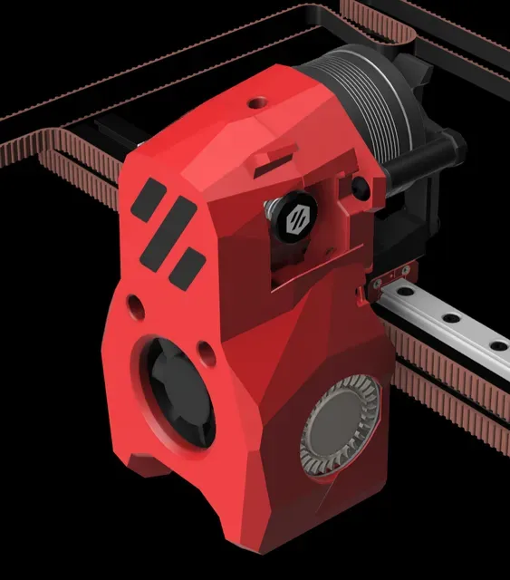 Voron V0.2 R1 Front cowling 4010 cooling fans BETA TEST