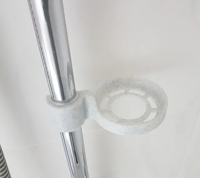 Soap dish, Bottle tray and Basket for Shower Rod — Image 7 of 14