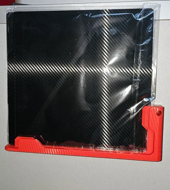 Bambu build plate holder Remix pattern front , screwable