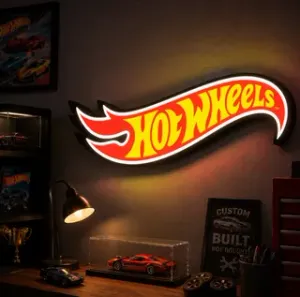 Hotwheels LED Lightbox | Multicolor 3D Printable 3MF