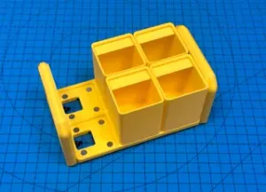 Stackable Gridfinity base tray - 2x3