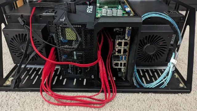 Ultra-Short Depth 4U(ish) ITX NAS Shelf — Image 7 of 11