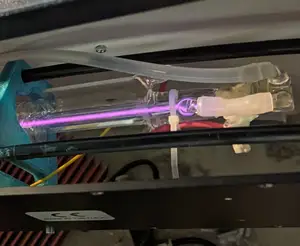 Trotec laser retrofit with 40W CO2 tube
