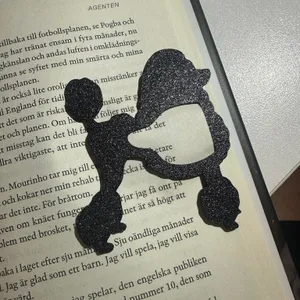 Poodle dog bookmark