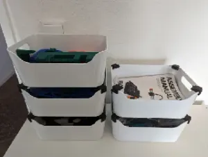 Stacking Clips for Ikea Variera Box