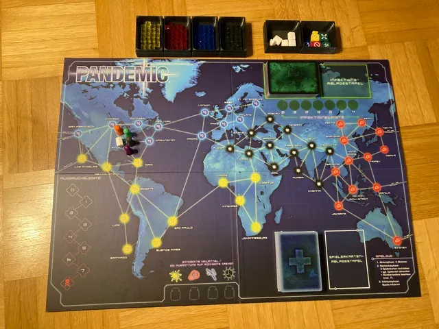 Pandemic board game insert — Фото 3 из 7