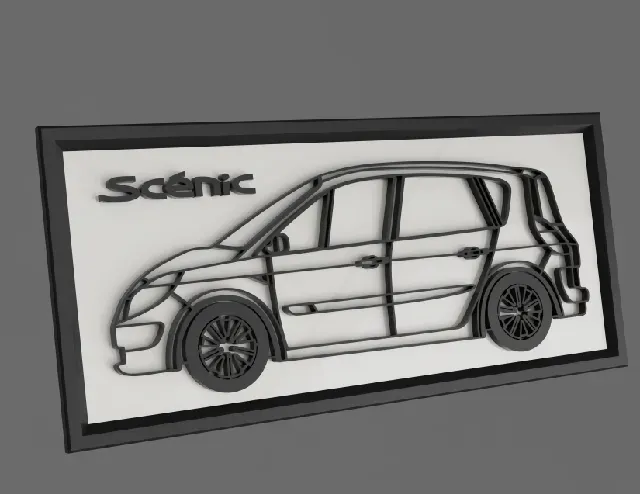 Renault Scenic 2 gift card
