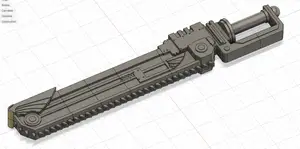 cosplay decorative chain sword
