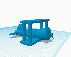 Airplane model (tinkercad)