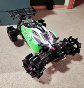 Paddle Tires and Rims for ARRMA Typhon Mega