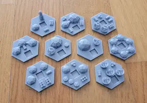 Terraforming Mars City Tiles