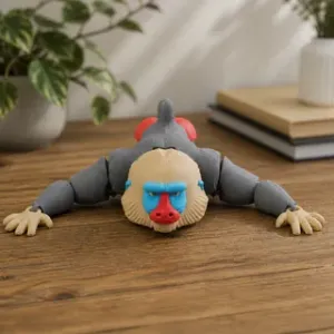 Mandrill Flexi Toy