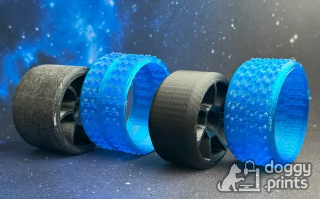RC Car Offroad Knobby TPU Tires - Compatible with my Custom Wheels (12 mm Hex) — Фото 2 из 4
