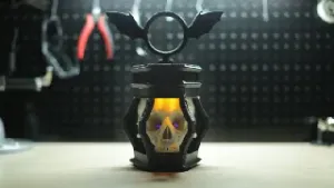 LED Skull Lantern
