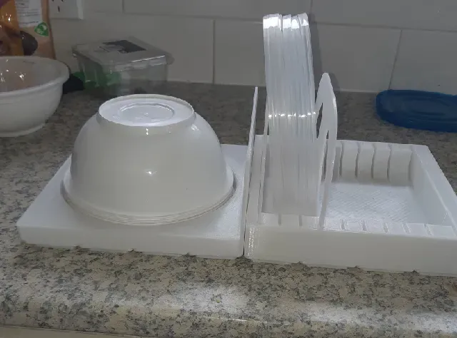 Plastic Bowl Organizer