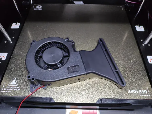 QIDI X-Max 3 left blower fan duct — Фото 2 из 8
