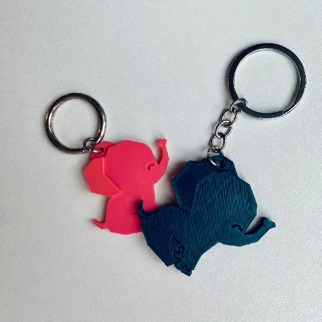 Cute baby elephant keychain Mr. Giggle