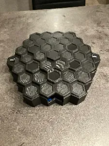 Box for collapsible version of Prusa balance game and figures