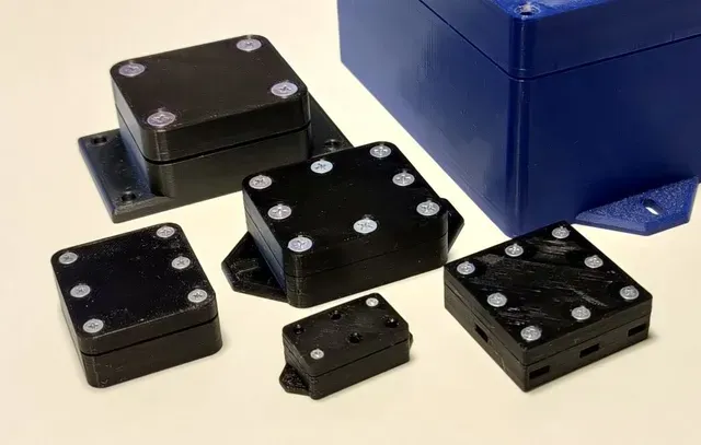 Customizable parametric stable and waterproof electronics ip65 ip67 project box enclosure case housing — Фото 7 из 18