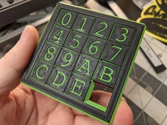 Customizable Slider Puzzle Generator (Print-In-Place) — Image 6 of 12