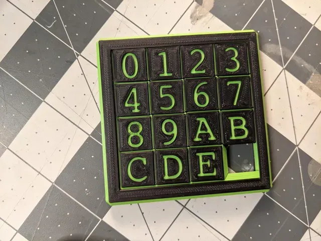 Customizable Slider Puzzle Generator (Print-In-Place) — Image 5 of 12