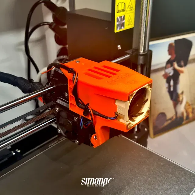 Extruder Motor Cooler MK3s/+ by Simonpk — Фото 12 из 14