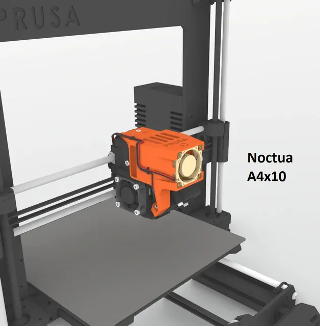 Extruder Motor Cooler MK3s/+ by Simonpk — Фото 4 из 14