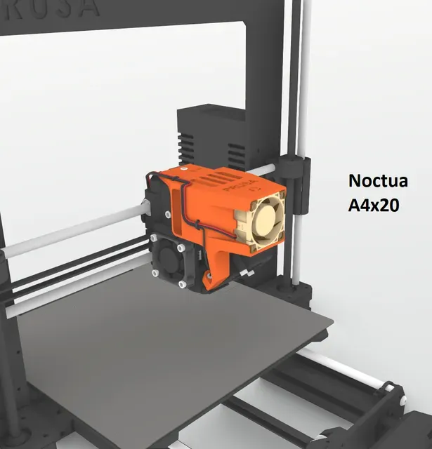 Extruder Motor Cooler MK3s/+ by Simonpk — Фото 3 из 14