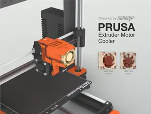 Extruder Motor Cooler MK3s/+ by Simonpk