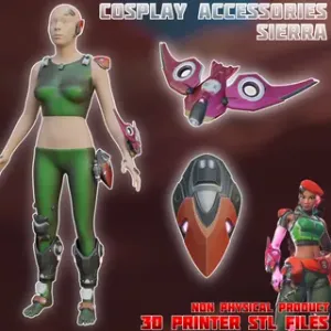 Sci-fi Sierra Cosplay Accessories Overwatch