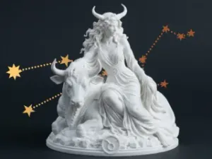 Taurus Zodiac – Bull Goddess Figurine