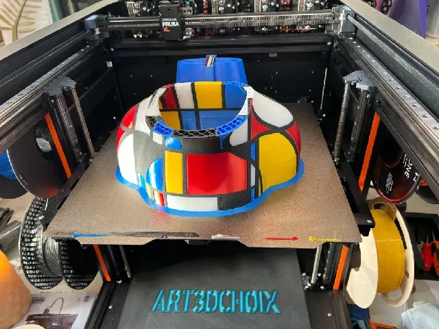 Start G-code for purge lines on board PRUSA XL 5T, Gcode pour lignes de purges sur le plateau