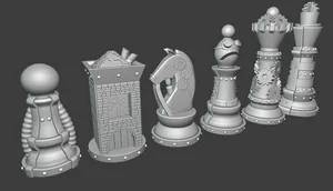 Steampunk Chess