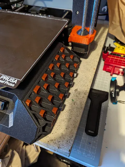 Modular Ultimate Casing for Prusa MK4 (including bulletproof, hexagon/honeycomb and Voronoi style inserts) — Фото 10 из 16
