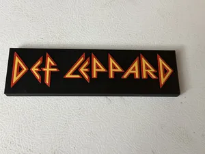 Def Leppard Band Sign 2